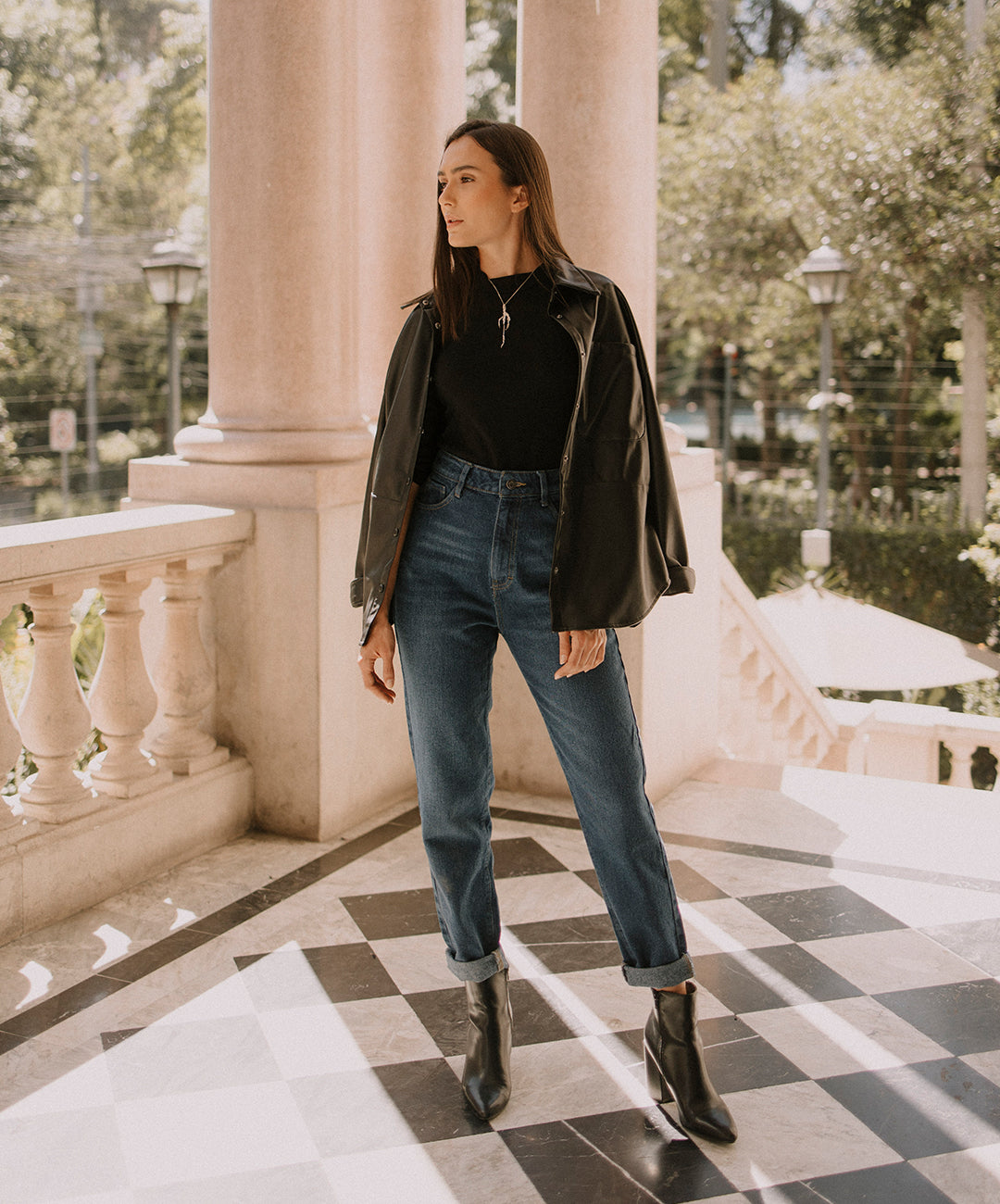 Outfit Como Usar Un Pantalon Mom Outfit Pantalones Estilo Mom Fit